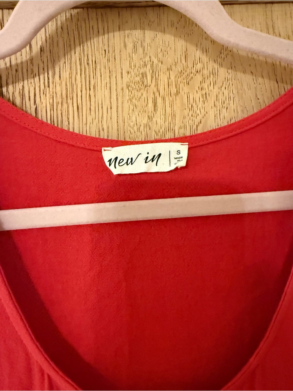 Knot & Key Red Ruffled Tiered Tunic Tank - Picture 2 of 4